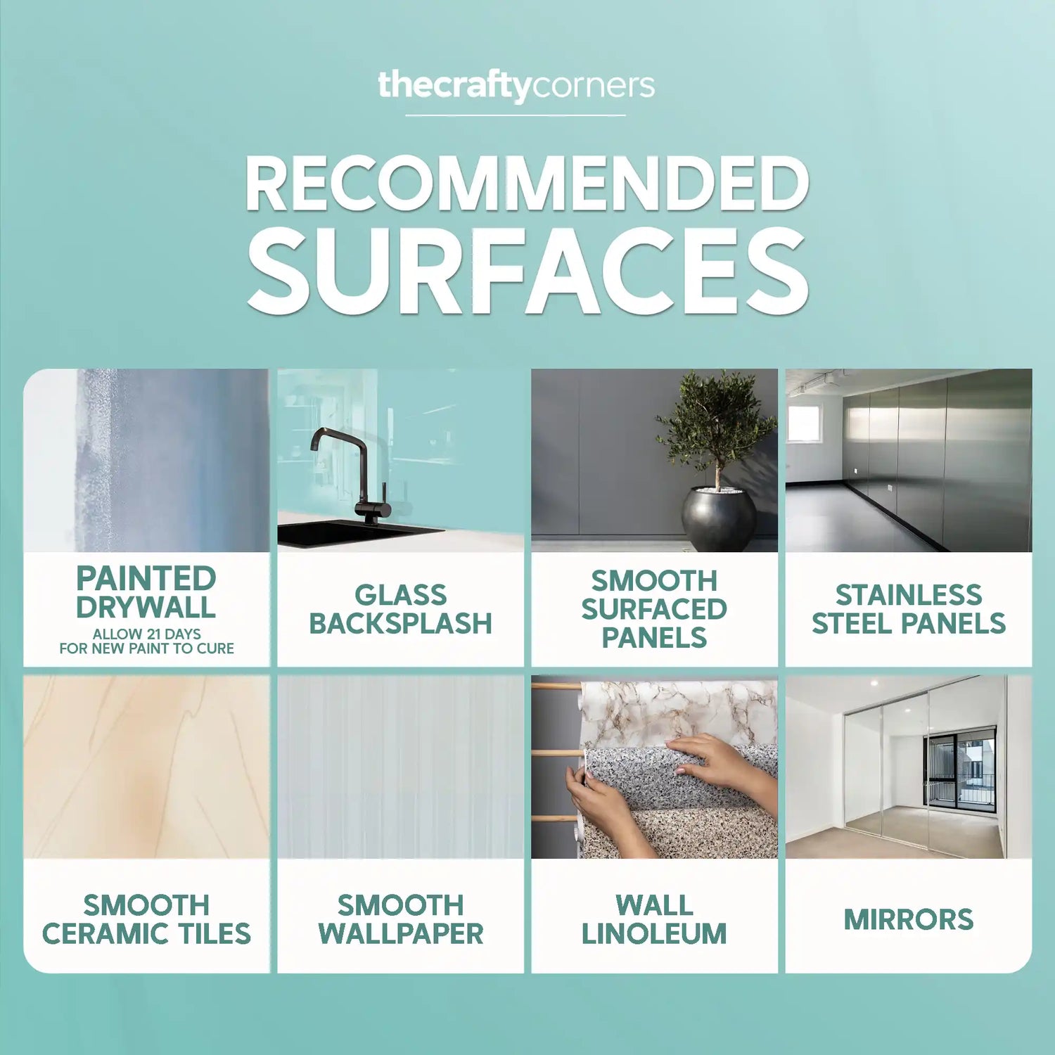 GripEasy Tiles - Peel and Stick Backsplash (5 Sheets/Pack)