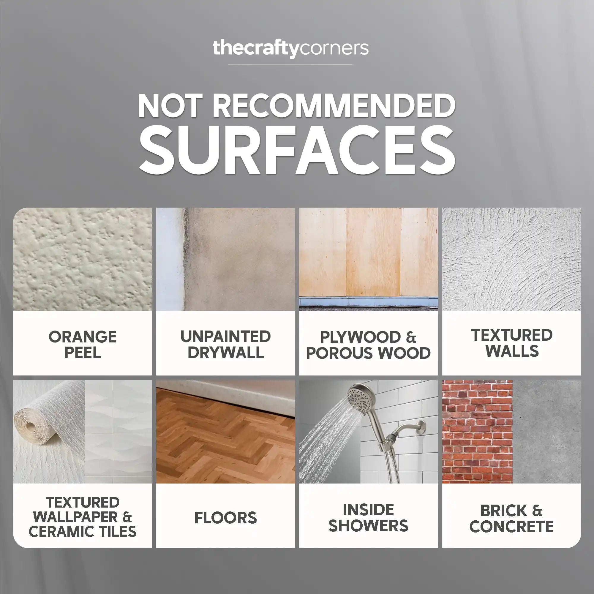 GripEasy Tiles - Peel and Stick Backsplash (5 Sheets/Pack)